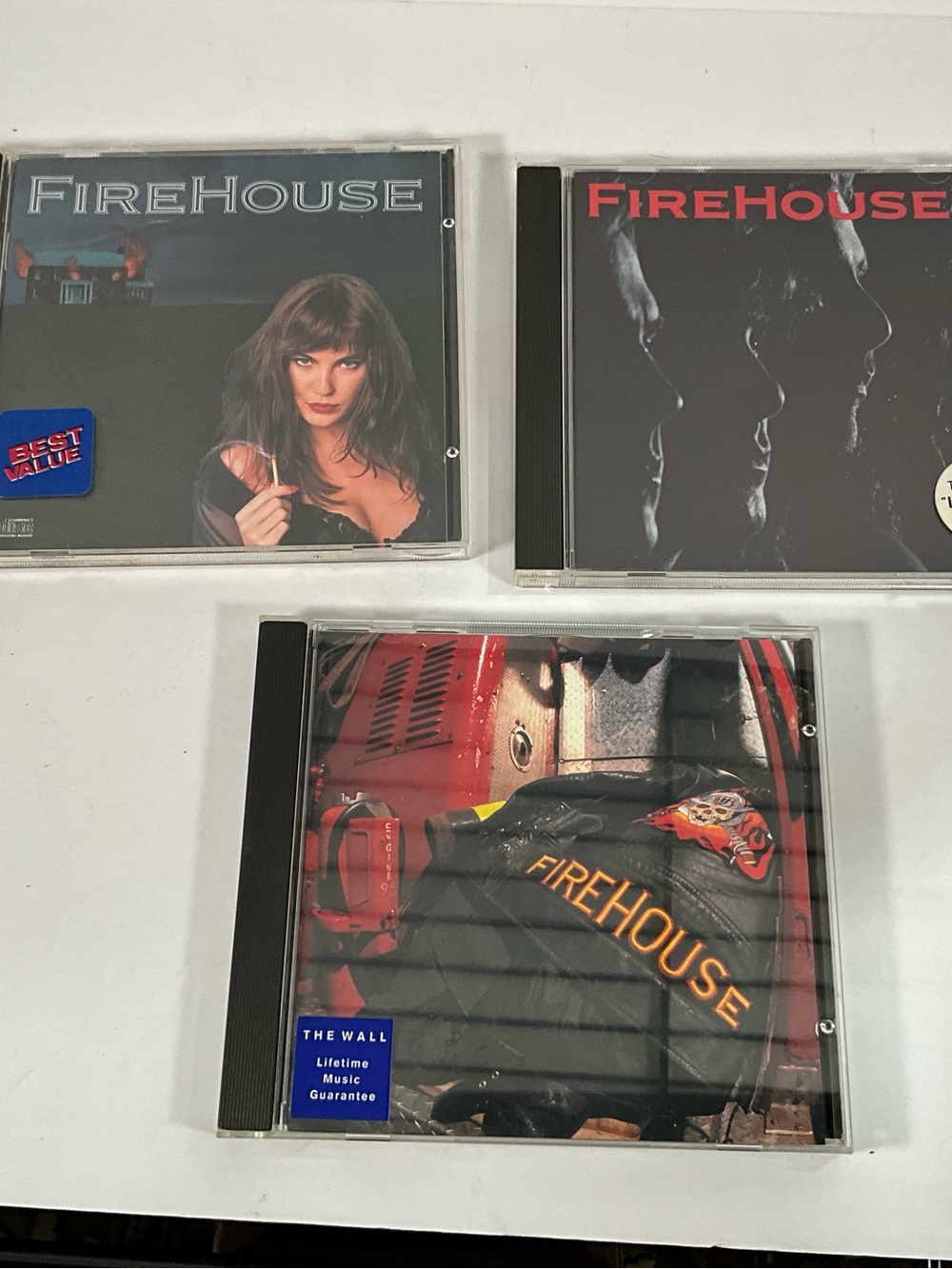 Firehouse 3 CD Lot - Hold Your Fire, Self Titled & Firehouse 3